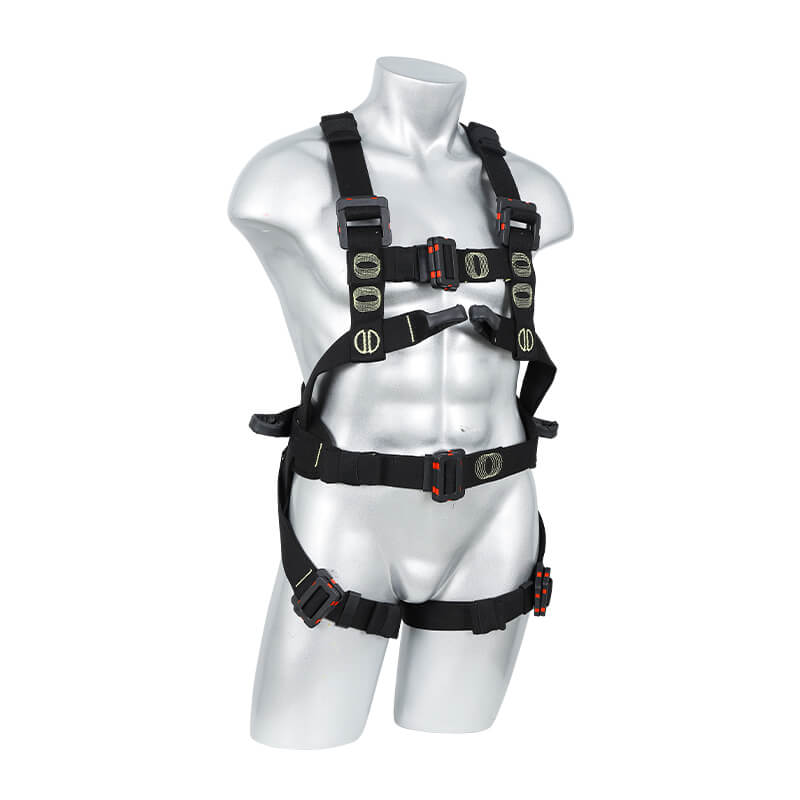 FA40601-ArcD4掛點6調節(jiē)點全身(shēn)式安全帶(腰部織帶環眼)-絕緣防電弧